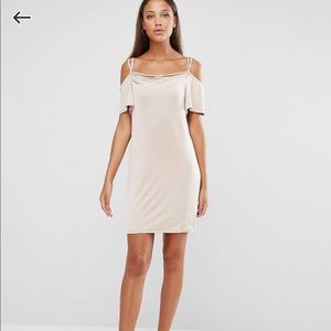 ASOS Tall Slinky Drape Cami Mini Dress